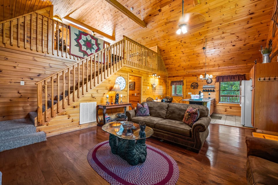 Open floor plan - View from fireplace