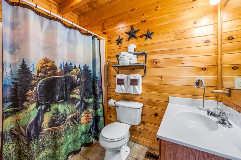 Shared Bathroom - King Bedroom Access