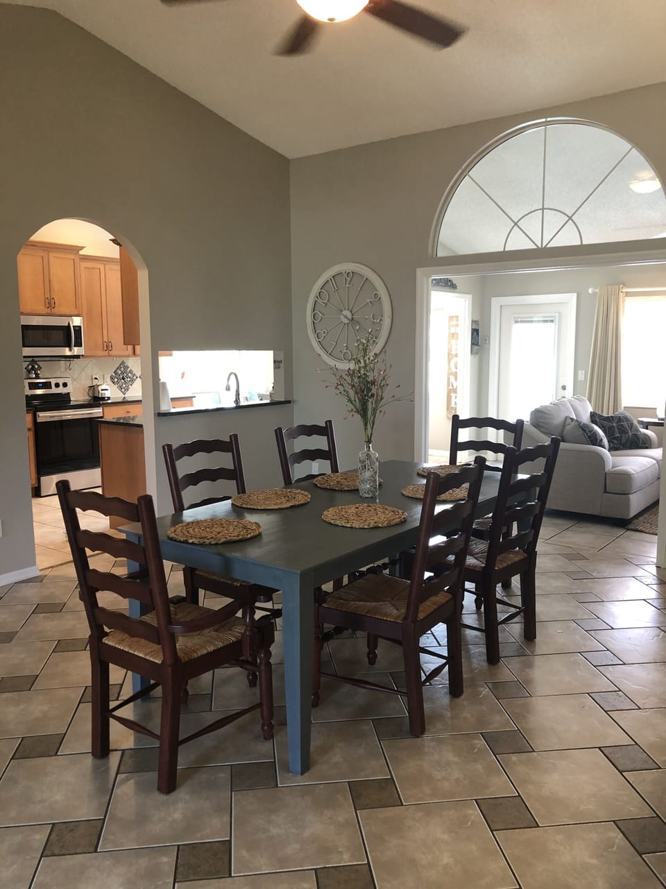 open dining room 