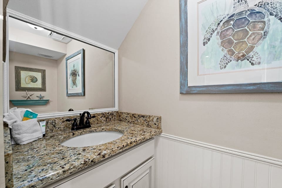 Second floor half bath 