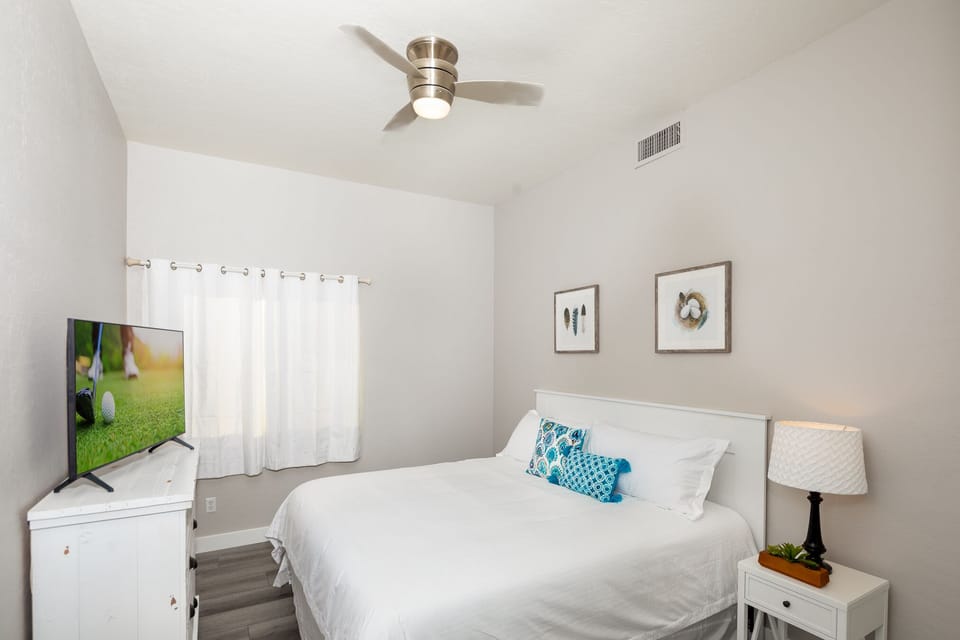 Spacious bedrooms. 
