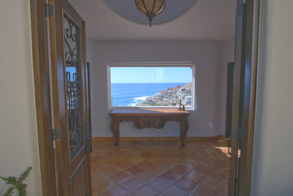 The first view you see as you enter the front door.