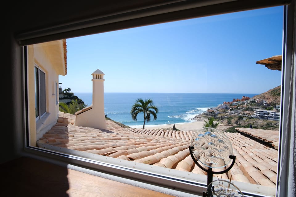The view from the front door entry.
