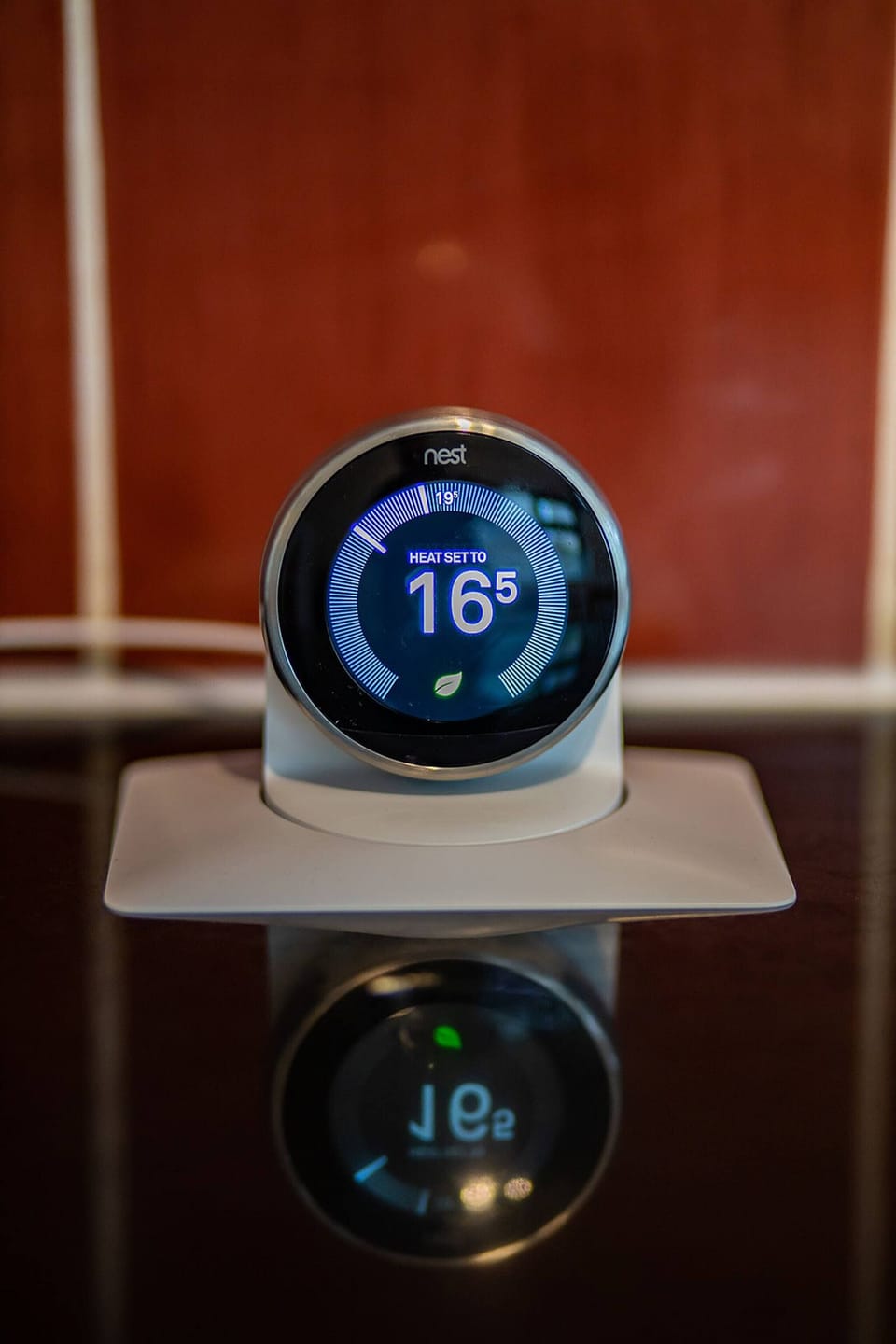 We have a Nest thermostat for your comfort and convenience.