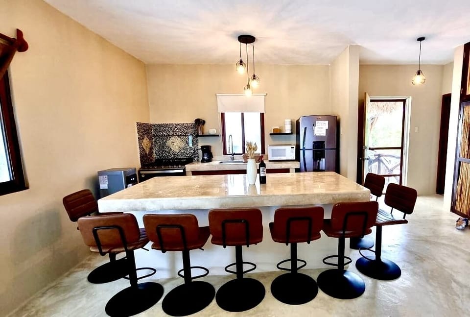 Kitchen and dining