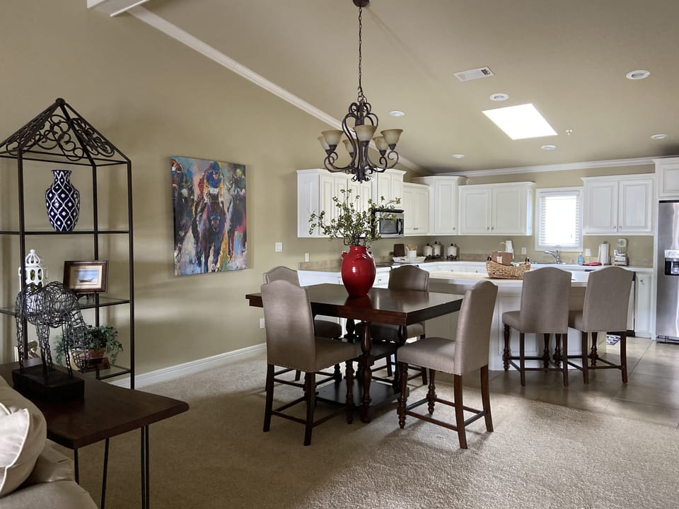 Dining Area and Kitchen 