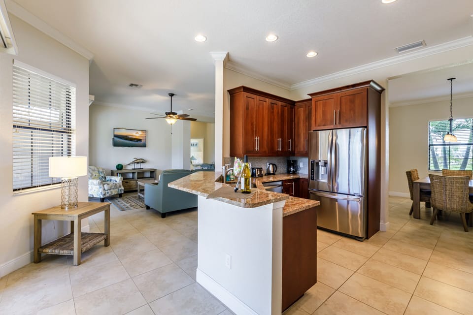 private kitchen vacation rental