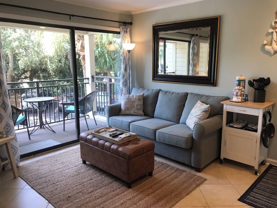 Brand new Queen sleeper sofa and leather ottoman!