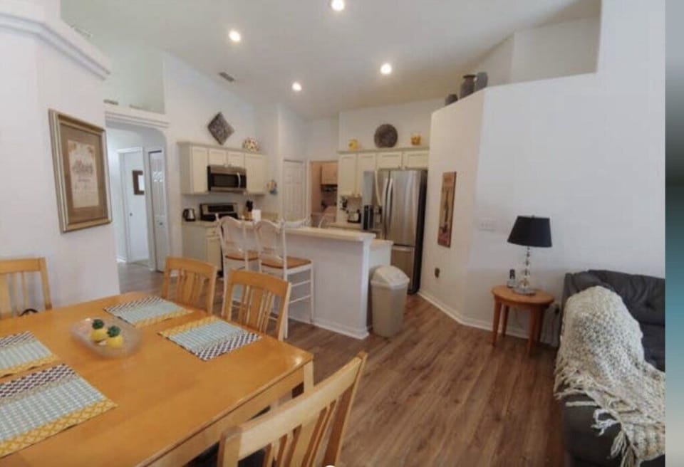 Open Plan Kitchen Dinner 