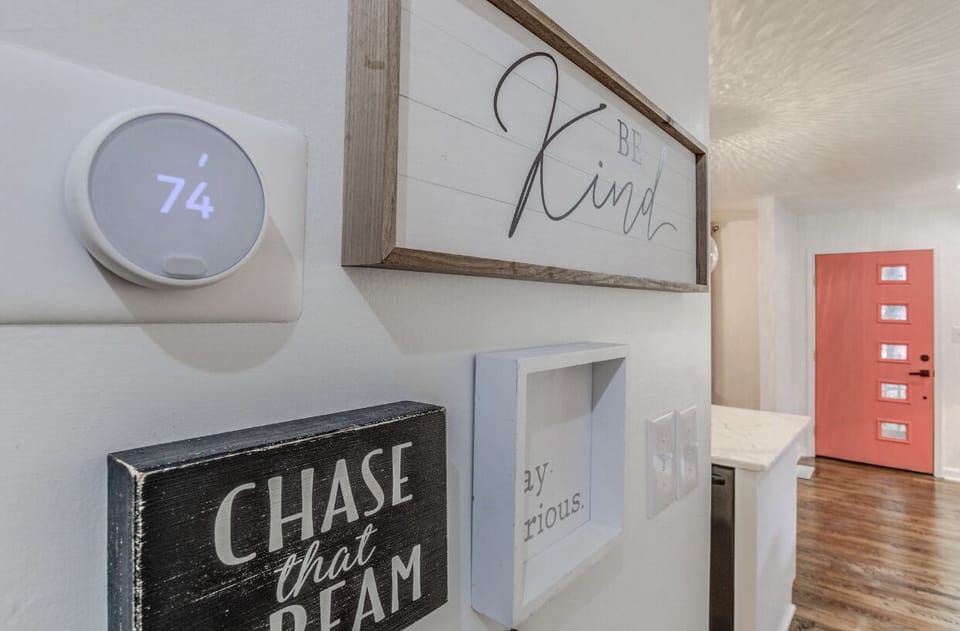 A nest thermostat 