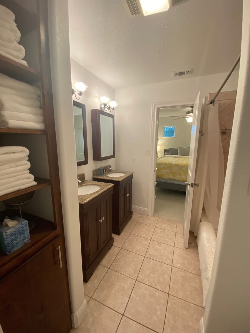 Upstairs bathroom.