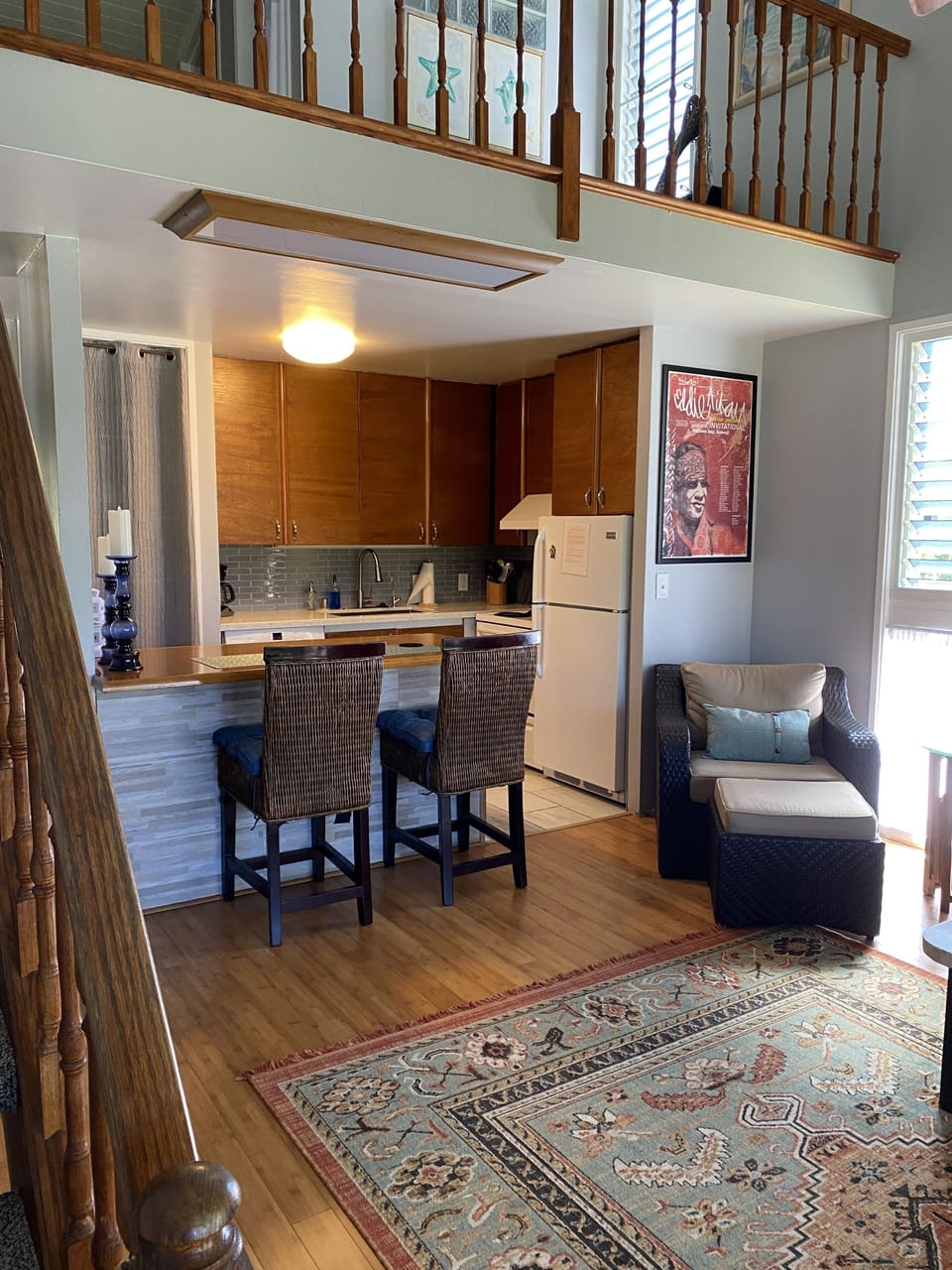 Looking from Living Room to Kitchen