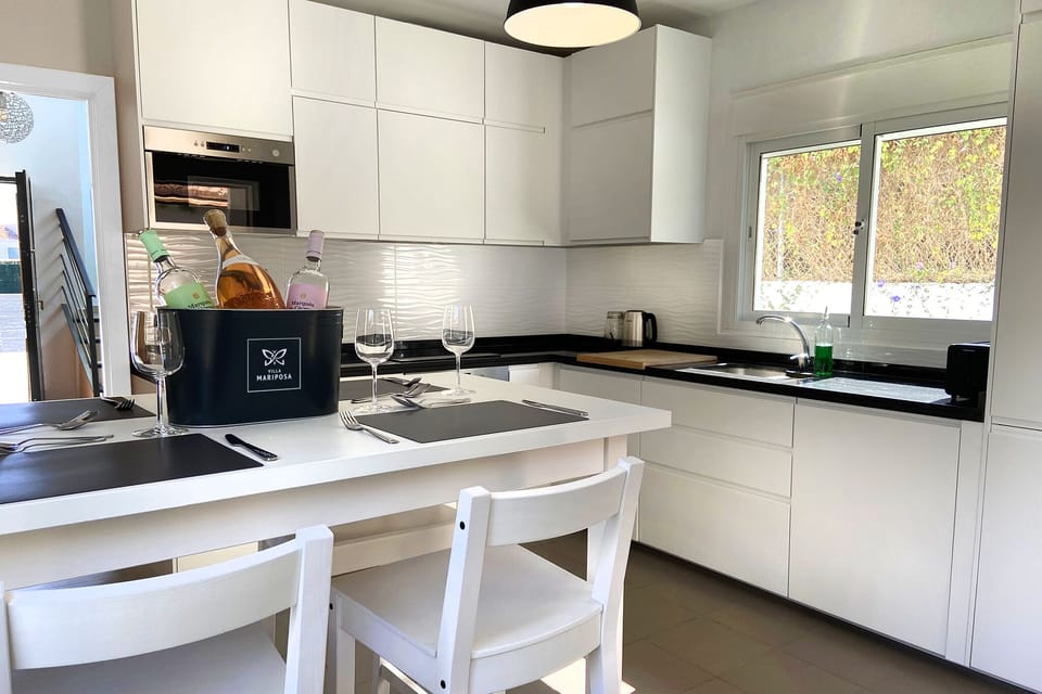 The kitchen.