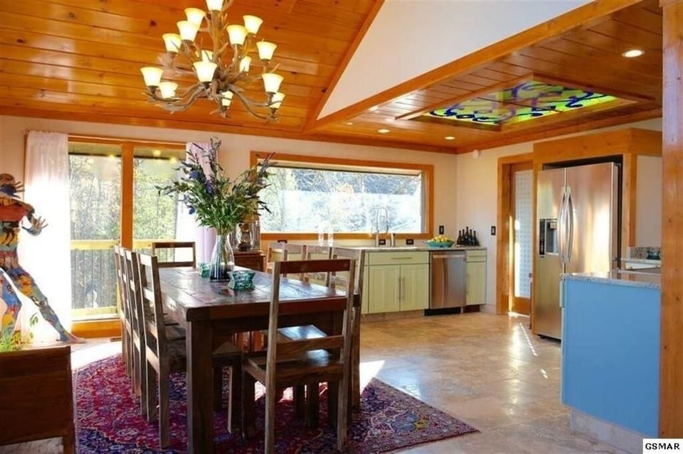 Spacious kitchen