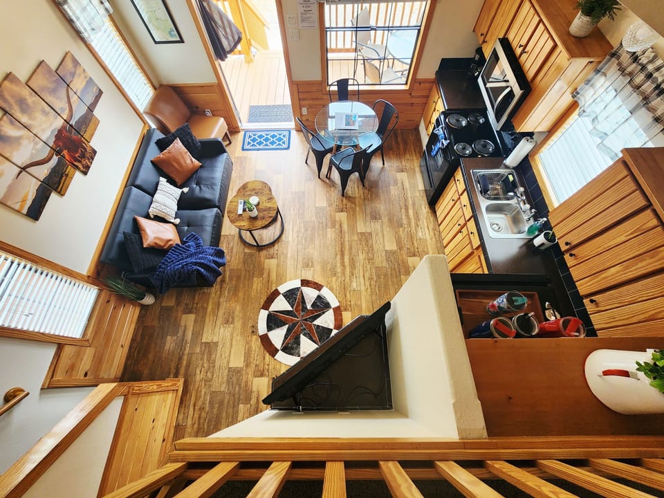 Living, kitchen & dining 