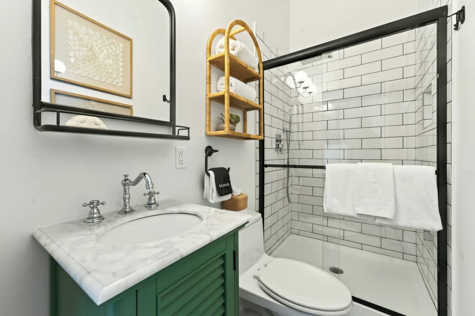 Renovated bathroom