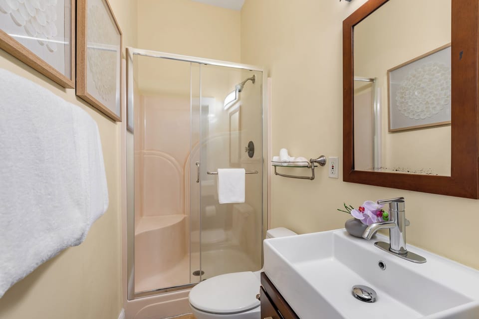 Bathroom with shower