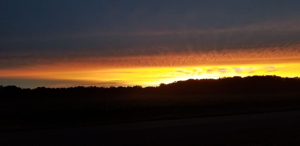 More Beautiful Sunsets on Property!