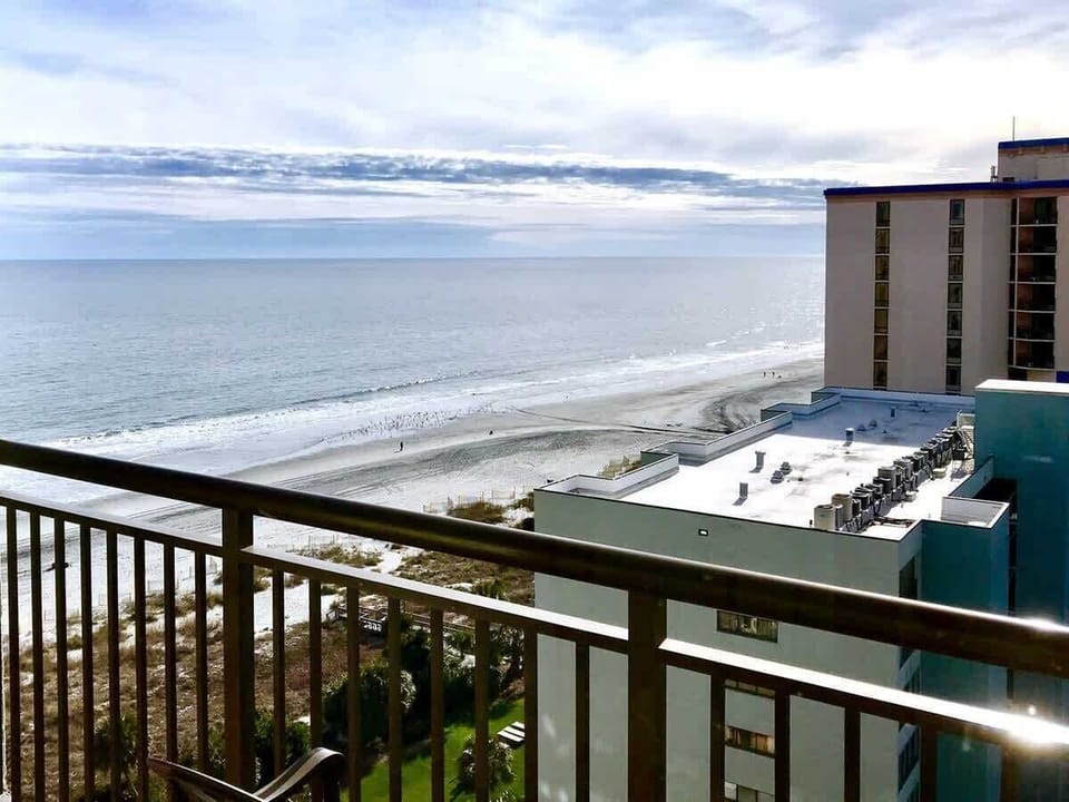 The ocean is calling, and you can answer from your balcony.
