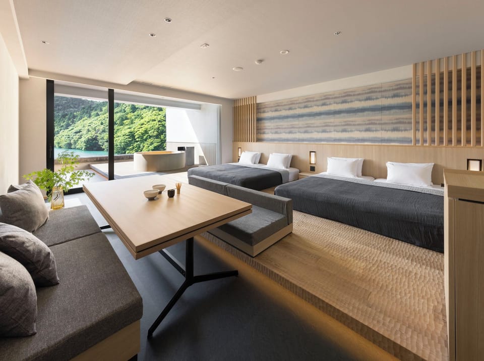 SUISYOKU, Room with Semi Open-Air Bath, Non Smoking | Iron/ironing board (on request), WiFi (free)