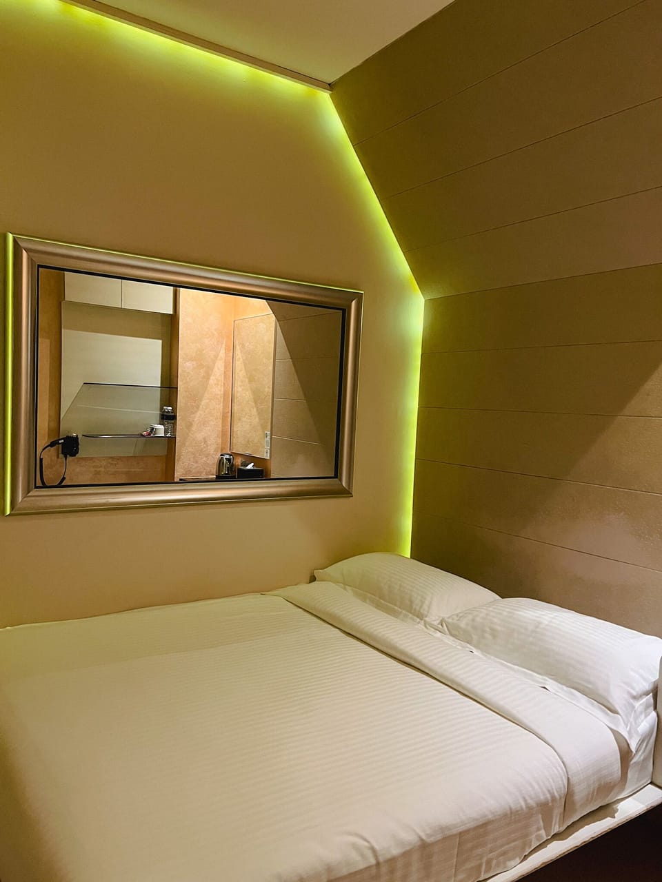 Standard Double Room, No Windows | Desk, iron/ironing board (on request), WiFi (free), bed sheets