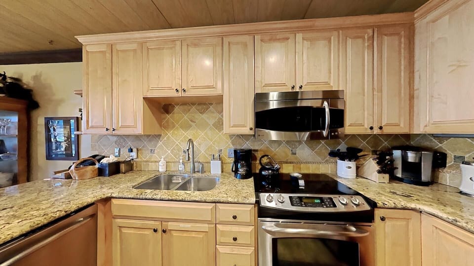 Spacious Kitchen with All You Need for Home Cooked Meals