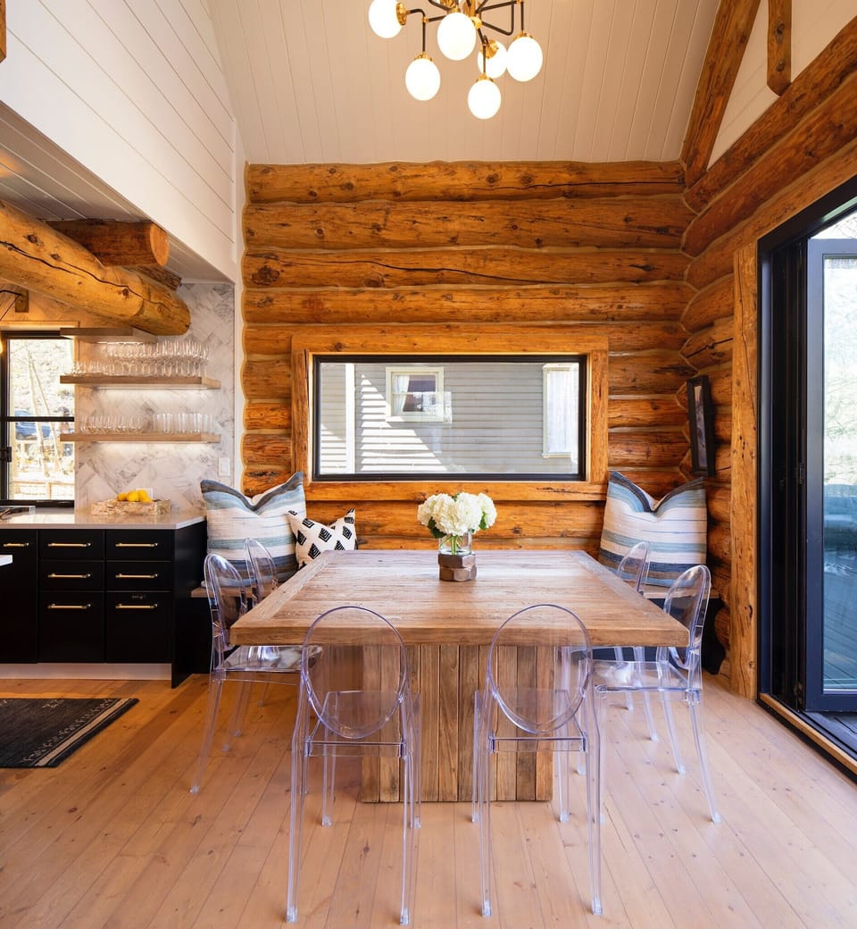 Indoor dining table