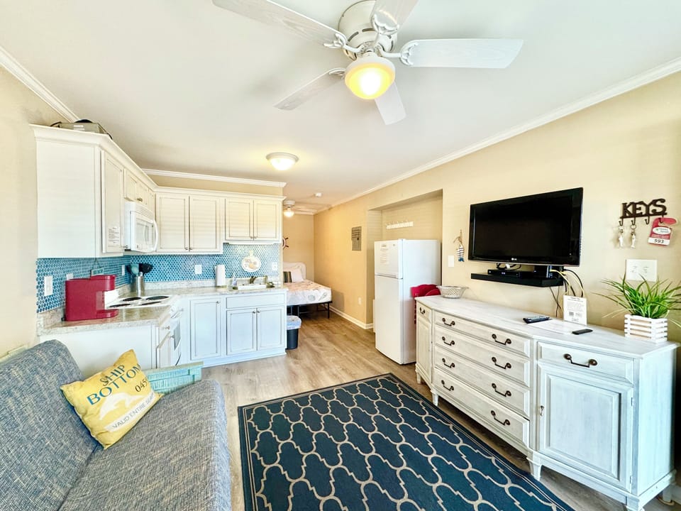 300 sqft studio unit.