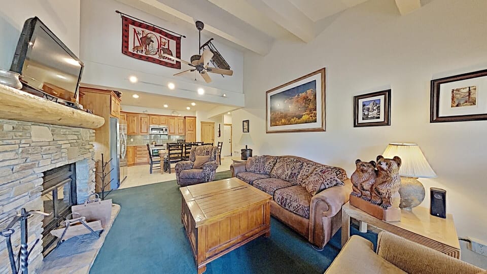 Living Room View From Deck