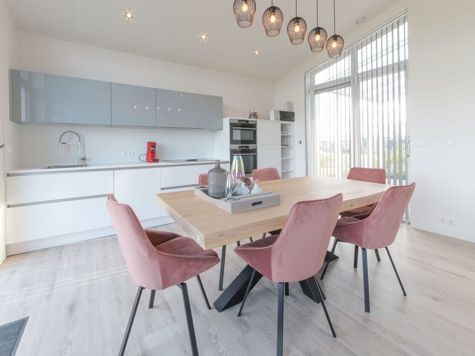 Furniture, Cabinetry, Chair, Table, Wood, Countertop, Lighting, Architecture, Flooring, Interior Design