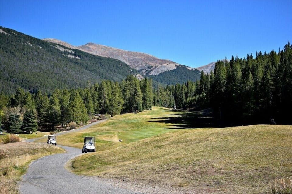 Copper Mountain golf course right out the door