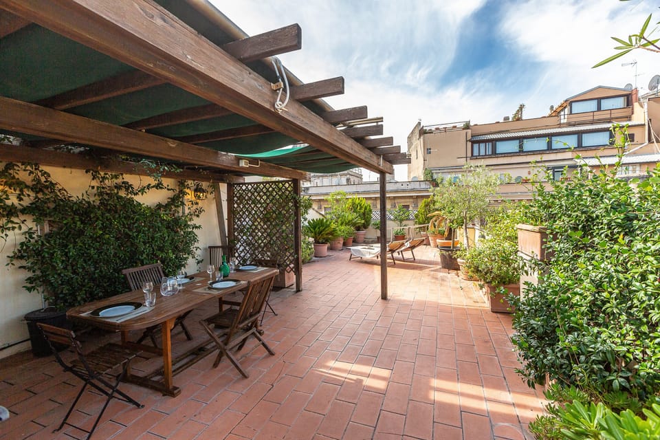 Wonderful terrace with outdoor furniture to enjoy this incredible view.