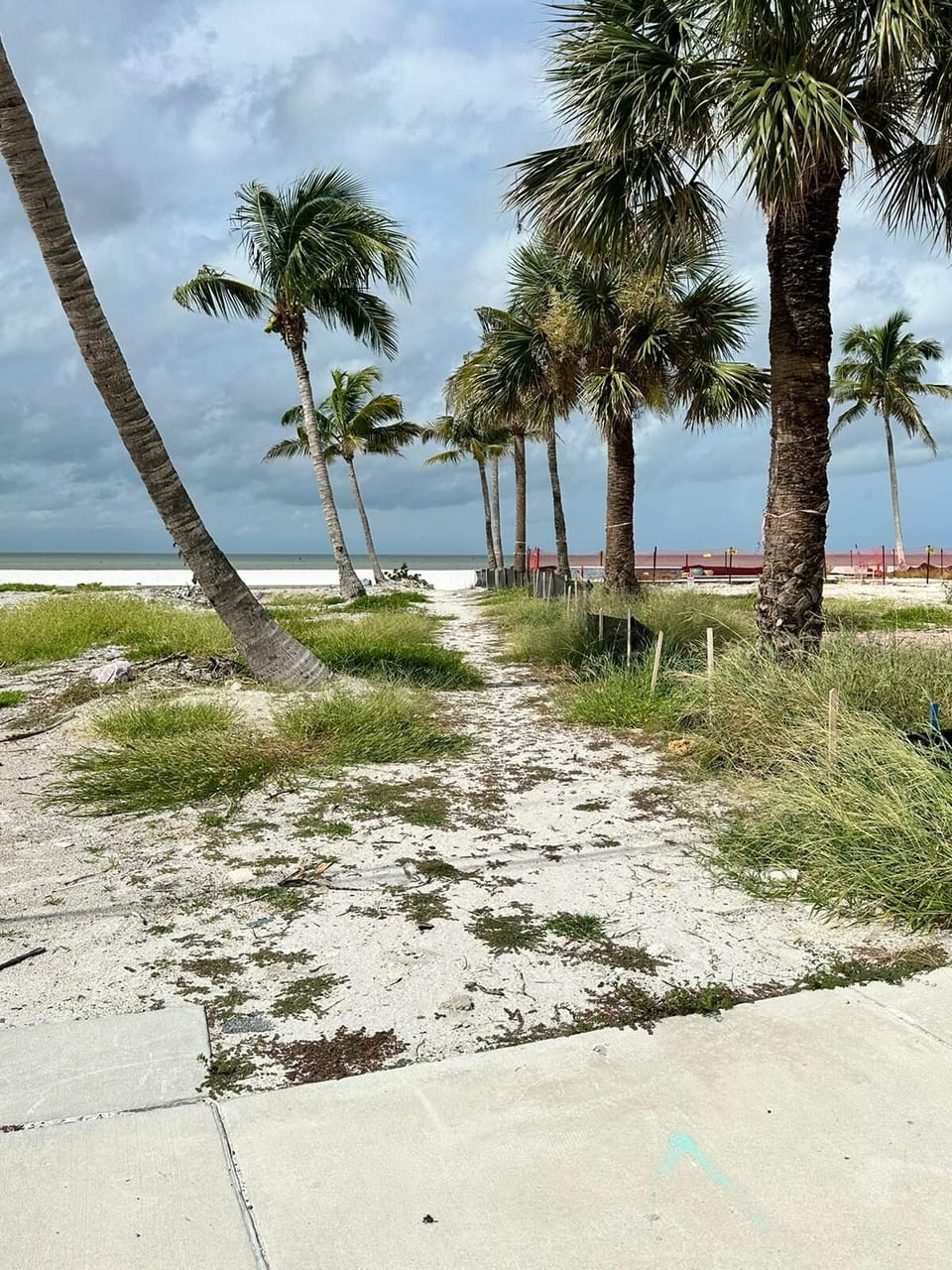 Our private beach path located at the end of the street