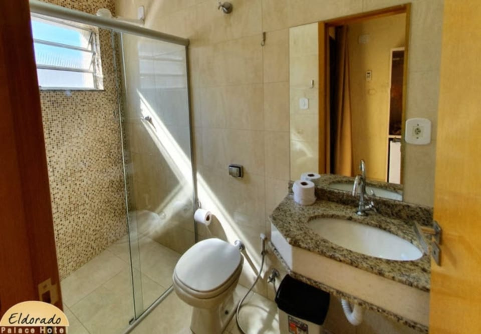 Shower, towels
