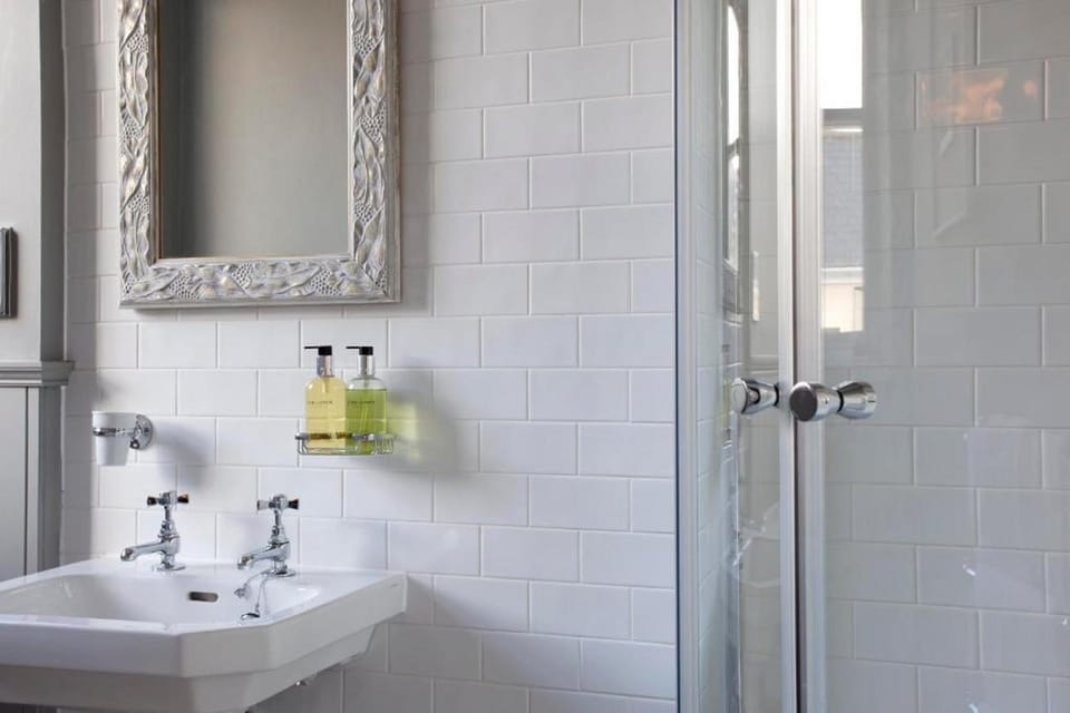 Hair dryer, bathrobes, towels