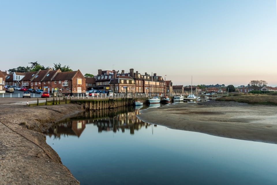 Blakeney Harbour is just down the road