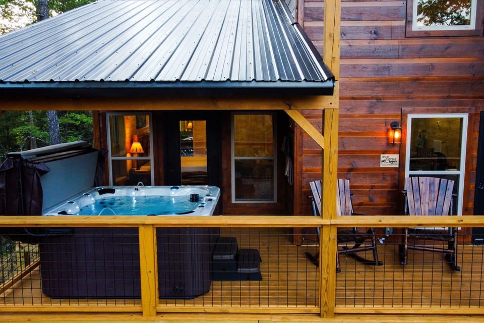 Large Deck and Hot Tub