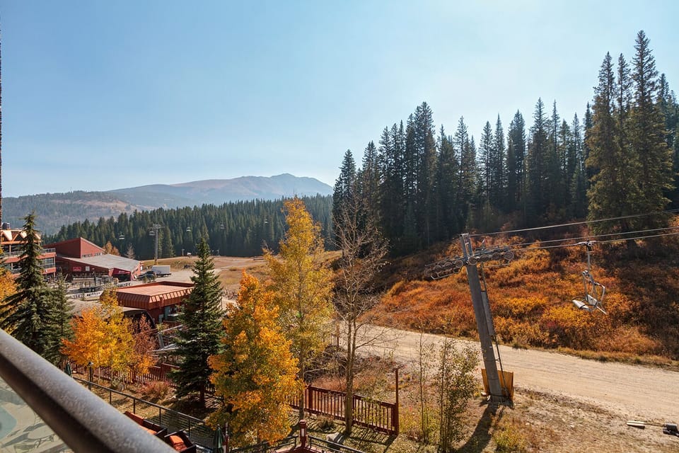 Balcony View and Ski Lift