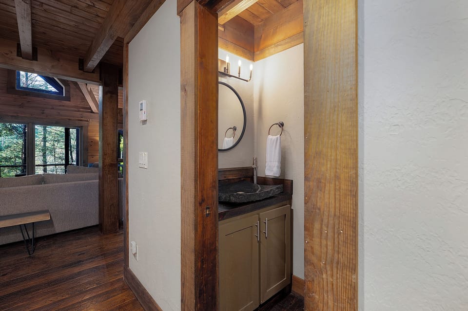A Stoney River - Entry Level Half Bath
