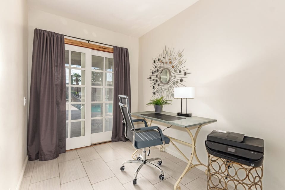 Dedicated Workspace & Printer