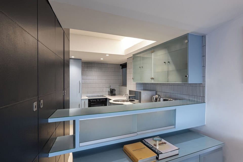 Clifton YOLO Spaces - Clifton Beachfront Executive | Private kitchen | Full-size fridge, microwave, oven, stovetop