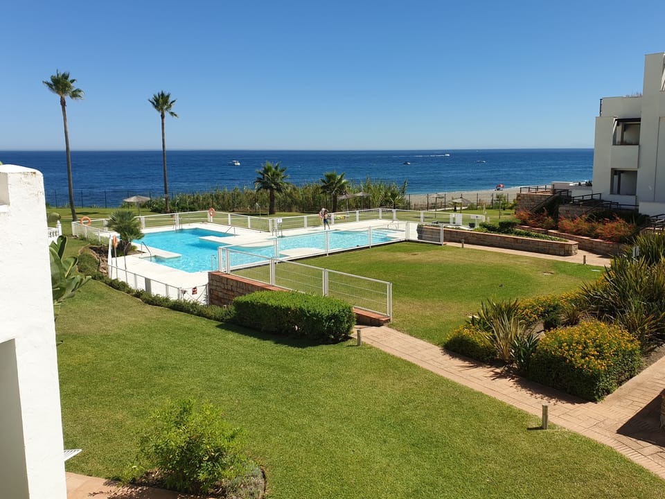 View from casitamar master bedroom's terrace