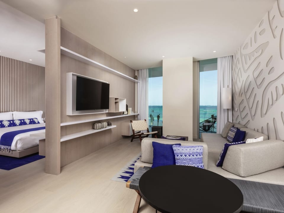 Premium bedding, minibar, in-room safe, desk