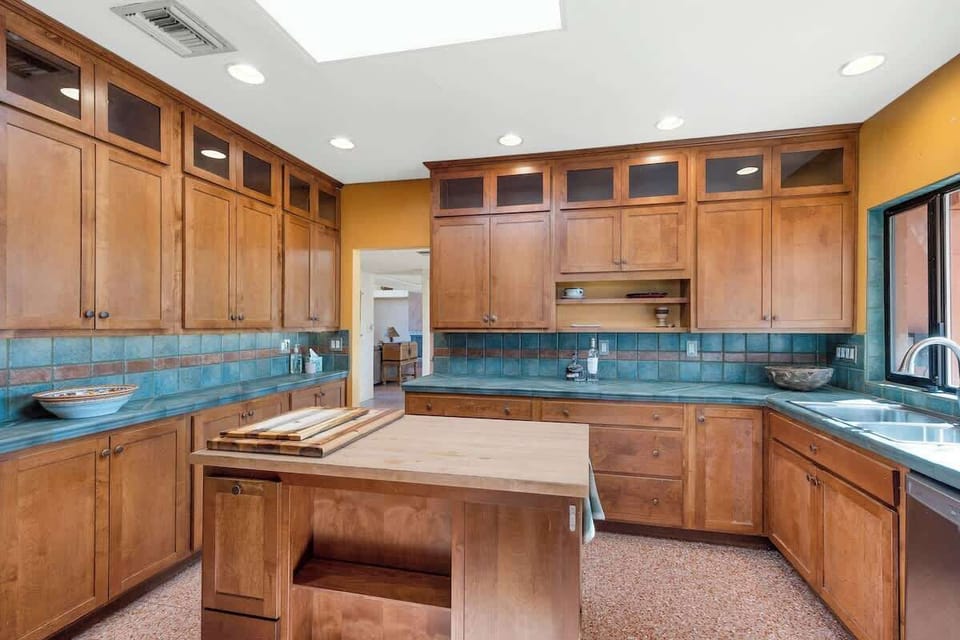Spacious kitchen