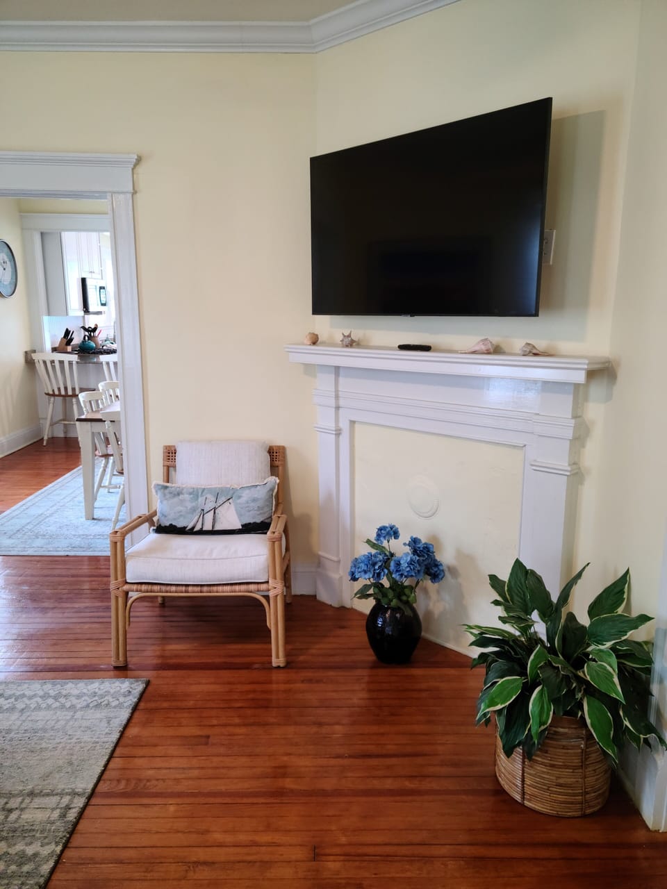 Living Room With Smart TV