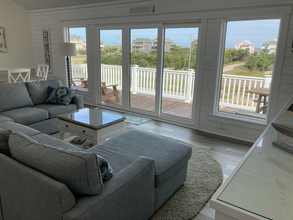 Front view from the family room