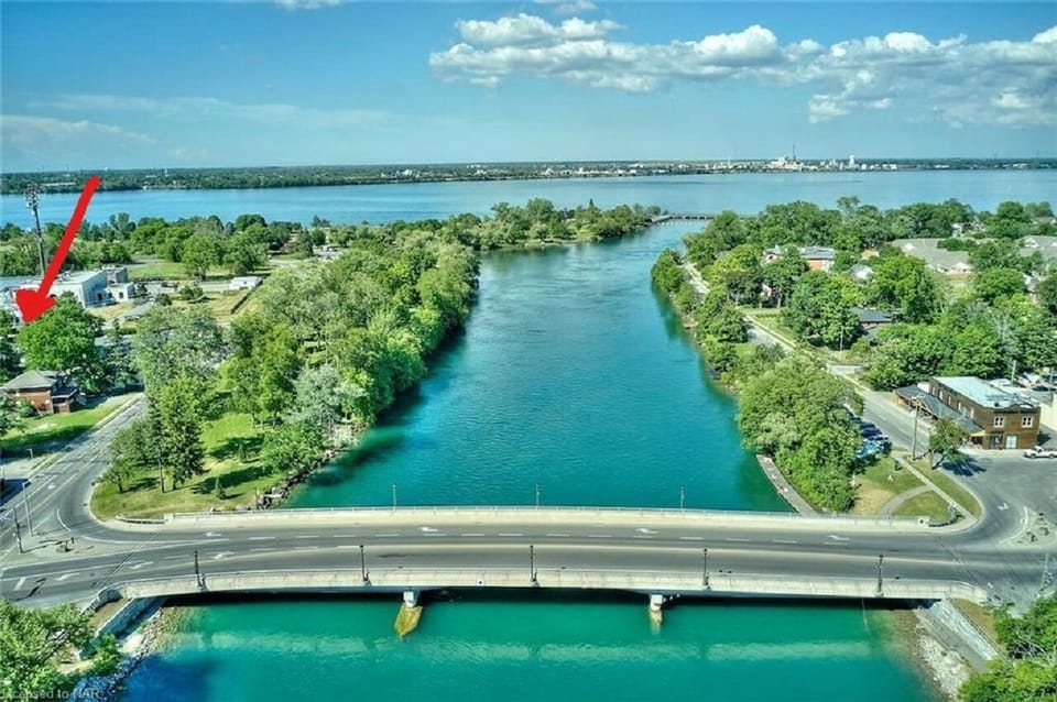 This is how close we are to the water and downtown Chippawa.  Walking distance.