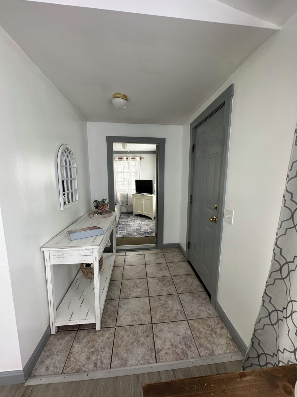 Front Door and Hallway