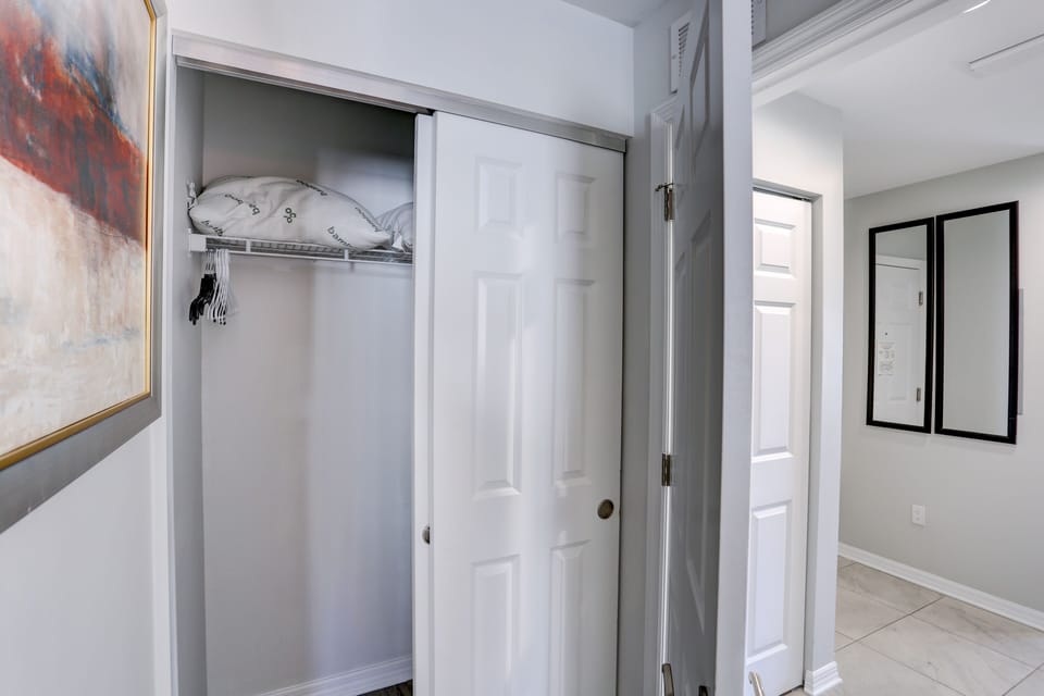 Lots of Closet Space in the Master Bedroom and Throughout Unit
