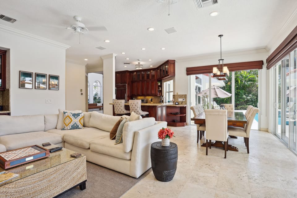 Family Room & Dining Room